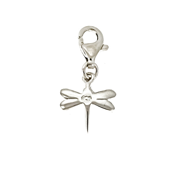 Dragonfly Charm with Lobster Lock