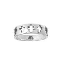 Cut Out Cross Ring