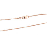 Rose Gold 1.5mm Bead 150 Chain