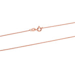 Rose Gold 1mm Rolo 020 Chain