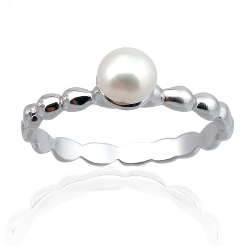 4mm Pearl Ring