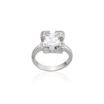 7mm Square CZ Ring
