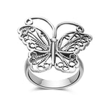 Open Wire Butterfly Ring