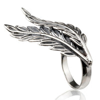 Feather Knuckle Ring