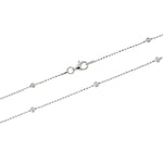 Rhodium Satellite Bead Chain