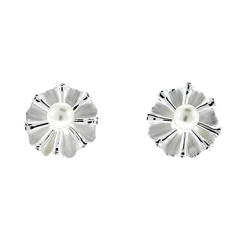 Pearl Cluster Burst Earrings