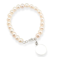 Baby Monogram Pearl Bracelet
