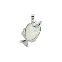 Mother of Pearl Fish Pendant