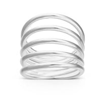 Five Lined Band Ring