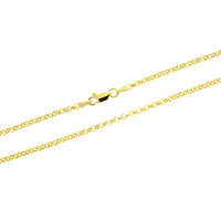 3mm Gold Vermeil Rolo 040 Chain