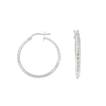 3mm Round Dot Hoops